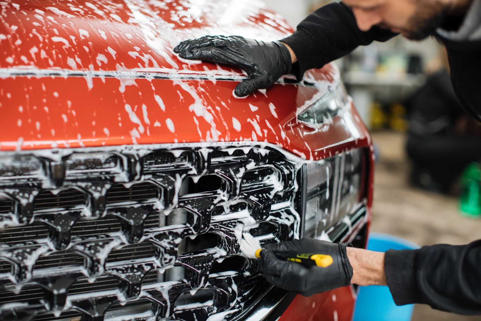 Luxury car detailing